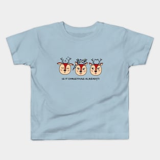 CHRISTMAS DEERS Kids T-Shirt